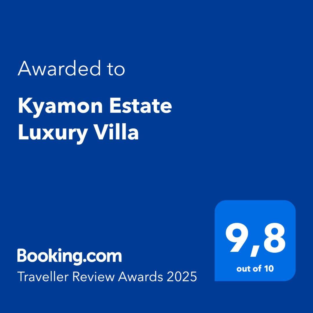 Kyamon Estate Luxury Villa Chania  Buitenkant foto